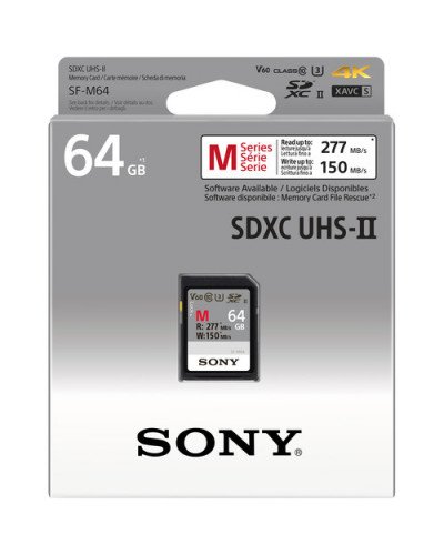 Sony 64GB SF-M UHS-II SDXC Memory Card