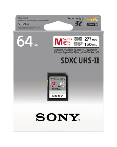 Sony 64GB SF-M UHS-II SDXC Memory Card Sony 64GB SF-M UHS-II SDXC Memory Card