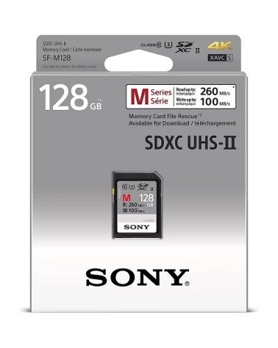 Sony 128GB SF-M UHS-II SDXC Memory Card