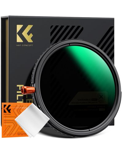 K&F Concept 77mm Nano-X ND2-32 Variable ND+CPL+Black Mist 1/4 3in1 Filter K&F Concept 77mm Nano-X ND2-32 Variable ND+CPL+Black Mist 1/4 3in1 Filter