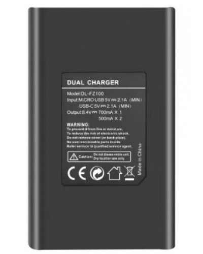 Dual Battery Charger for Sony NP-FZ100