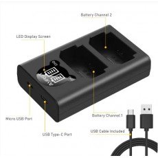 Dual Battery Charger for Sony NP-FZ100