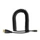 HDMI to MICRO HDMI Male Coiled Cable 2M HDMI to MICRO HDMI Male Coiled Cable 2M
