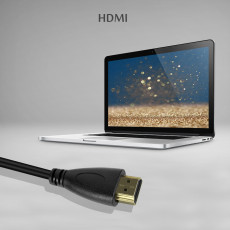 HDMI to MICRO HDMI Male Coiled Cable 2M