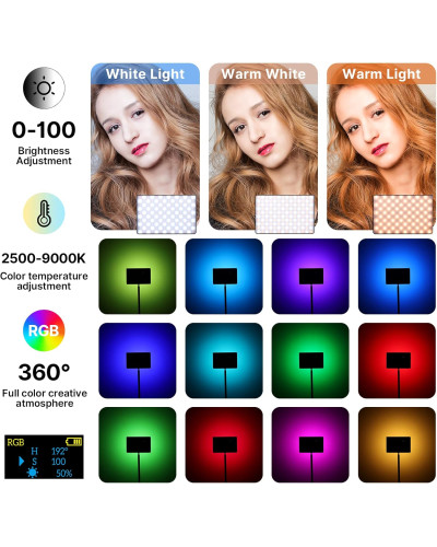 Ulanzi LT003 10" RGB LED Video Light 