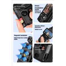 RONKOEN PZ-01 for DJI Osmo Pocket 3 Magnetic Case with Removable MagSafe Plate RONKOEN PZ-01 for DJI Osmo Pocket 3 Magnetic Case with Removable MagSafe Plate