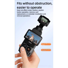 RONKOEN PZ-01 for DJI Osmo Pocket 3 Magnetic Case with Removable MagSafe Plate RONKOEN PZ-01 for DJI Osmo Pocket 3 Magnetic Case with Removable MagSafe Plate