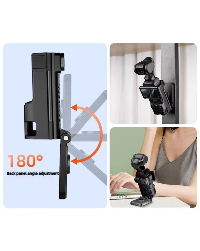 RONKOEN PZ-01 for DJI Osmo Pocket 3 Magnetic Case with Removable MagSafe Plate RONKOEN PZ-01 for DJI Osmo Pocket 3 Magnetic Case with Removable MagSafe Plate