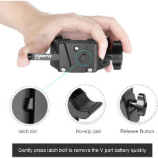  FOMITO VK-08 V-Mount Female Crab Clamp