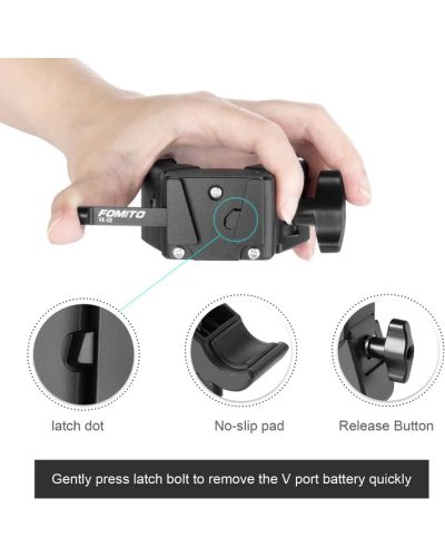  FOMITO VK-08 V-Mount Female Crab Clamp