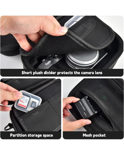 Camera Travel Case with Strap for FUJIFILM X100VI