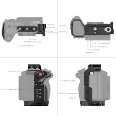 SmallRig Cage for Sony FX30 / FX3 4183B