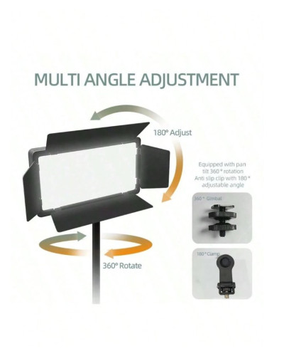 LJ-U300 10W RGB Panel Video Light