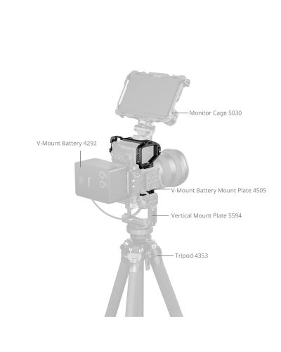 SmallRig Cage for Sony Alpha 7R V / 7 IV / 7S III / 1 / 7R IV / 7 V