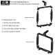 DH01 Dual Handheld Ring Grip Bracket for DJI Pocket 3/4 Instan360 X3/X4/5 Action Camera