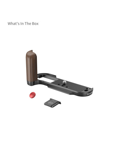 SmallRig L-Shape Grip for FUJIFILM X-T50 (Wooden/Black)