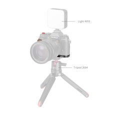 SmallRig L-Shape Grip for FUJIFILM X-T50 (Wooden/Black)