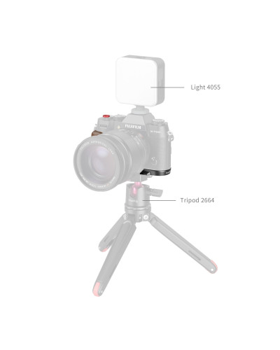 SmallRig L-Shape Grip for FUJIFILM X-T50 (Wooden/Black)