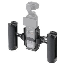 Camera Video Cage &amp; Dual NATO Side Handle Kit for DJI Osmo Pocket 3/4 Vlogging