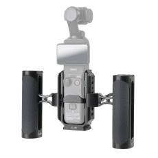 Camera Video Cage & Dual NATO Side Handle Kit for DJI Osmo Pocket 3 Vlogging