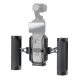 Camera Video Cage & Dual NATO Side Handle Kit for DJI Osmo Pocket 3/4 Vlogging
