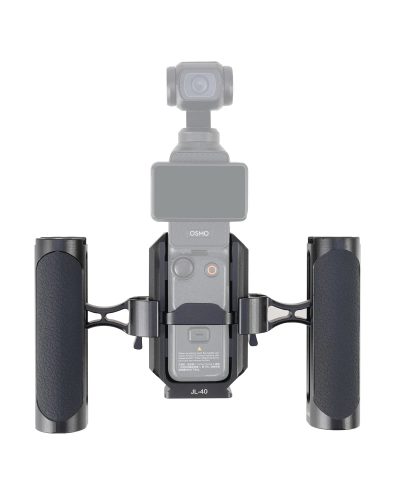 Camera Video Cage & Dual NATO Side Handle Kit for DJI Osmo Pocket 3/4 Vlogging