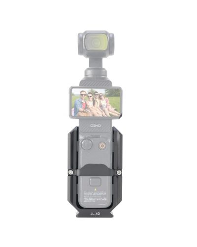 Camera Video Cage & Dual NATO Side Handle Kit for DJI Osmo Pocket 3/4 Vlogging