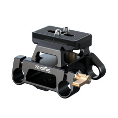 SmallRig Arca-Type Mount Plate Kit with 15mm Dual Rod Clamp