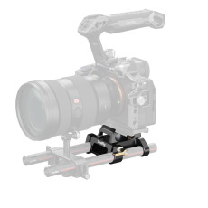 SmallRig Arca-Type Mount Plate Kit with 15mm Dual Rod Clamp