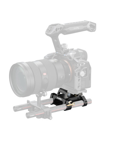 SmallRig Arca-Type Mount Plate Kit with 15mm Dual Rod Clamp