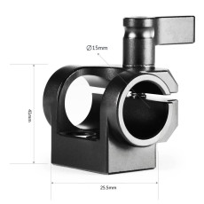 SmallRig 15mm Single Rod Clamp