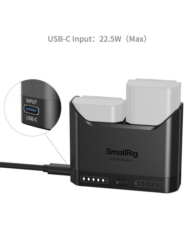 SmallRig Camera Battery Charger for NP-FZ100