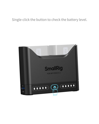 SmallRig Camera Battery Charger for NP-FW50