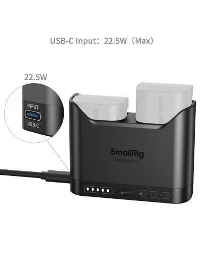 SmallRig Camera Battery Charger for LP-E6P