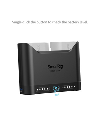 SmallRig Camera Battery Charger for LP-E6P