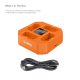 SmallRig Four-Channel Camera Battery Charger for EN-EL15c