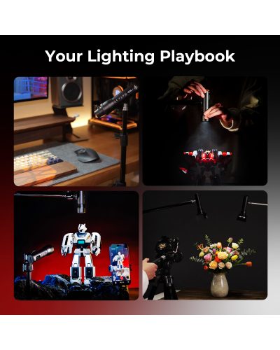 SmallRig RF 05B Portable Zoom LED Video Light CRI 96+ 1900K-8000K OLED Display Creative Spotlight SmallRig RF 05B Portable Zoom LED Video Light CRI 96+ 1900K-8000K OLED Display Creative Spotlight