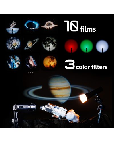SmallRig RF 05B Portable Zoom LED Video Light CRI 96+ 1900K-8000K OLED Display Creative Spotlight SmallRig RF 05B Portable Zoom LED Video Light CRI 96+ 1900K-8000K OLED Display Creative Spotlight