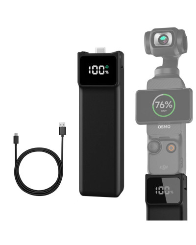 Portable Battery Handle for DJI Osmo Pocket 3 5000mAh Portable Battery Handle for DJI Osmo Pocket 3 5000mAh