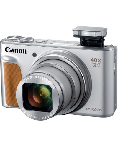 Canon PowerShot SX740 HS Digital Camera (Silver)