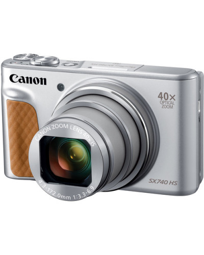 Canon PowerShot SX740 HS Digital Camera (Silver)