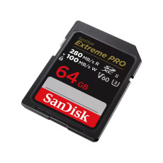 SanDisk Extreme Pro SDXC 64GB 280MB/s UHS-II V60 SD Memory Card
