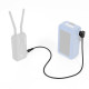 D-Tap to Locking DC 5.5 2.1mm Monitor Coiled Power Cable 30CM