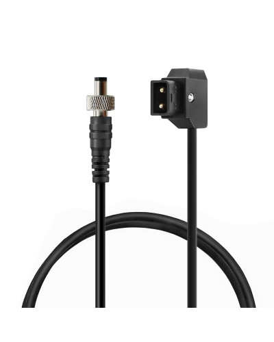 D-Tap to Locking DC 5.5 2.1mm Monitor Coiled Power Cable 30CM