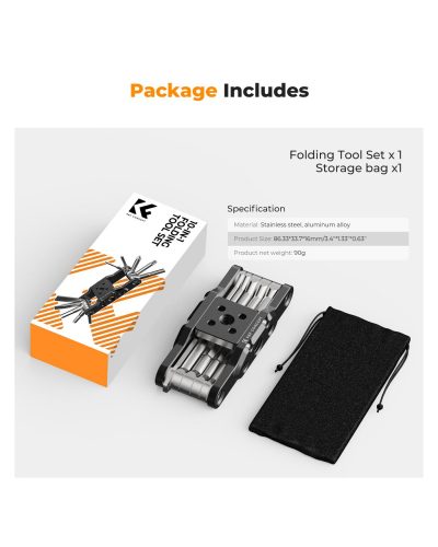 K&F Concept 10in1 Folding Hex Key Set with Screwdrivers K&F Concept 10in1 Folding Hex Key Set with Screwdrivers