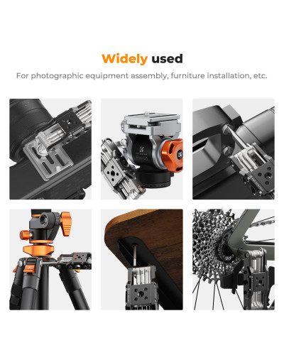 K&F Concept 10in1 Folding Hex Key Set with Screwdrivers K&F Concept 10in1 Folding Hex Key Set with Screwdrivers