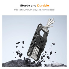 K&F Concept 10in1 Folding Hex Key Set with Screwdrivers K&F Concept 10in1 Folding Hex Key Set with Screwdrivers