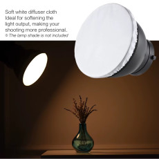 7inch Photography Studio Strobe Light Reflector Softbox Diffuser Cover Hood