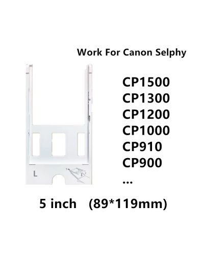 5Inch Printer Paper Input Tray L Size Tray Compatible Canon Selphy CP900 CP910 CP1000 CP1200 CP1300 CP1500