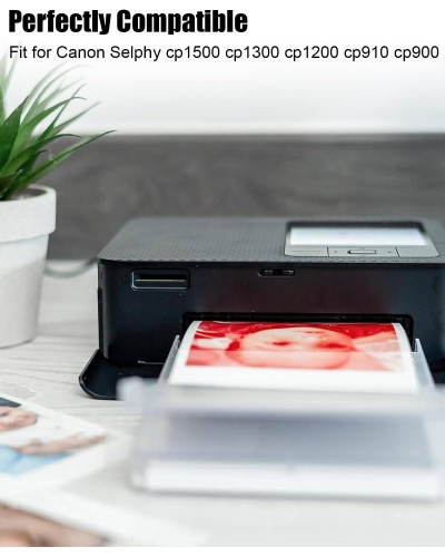 6Inch Paper Tray Compatible with Canon Selphy CP1500 CP1300 CP1200 CP910 CP900 Photo Printer Paper Pickup Tray